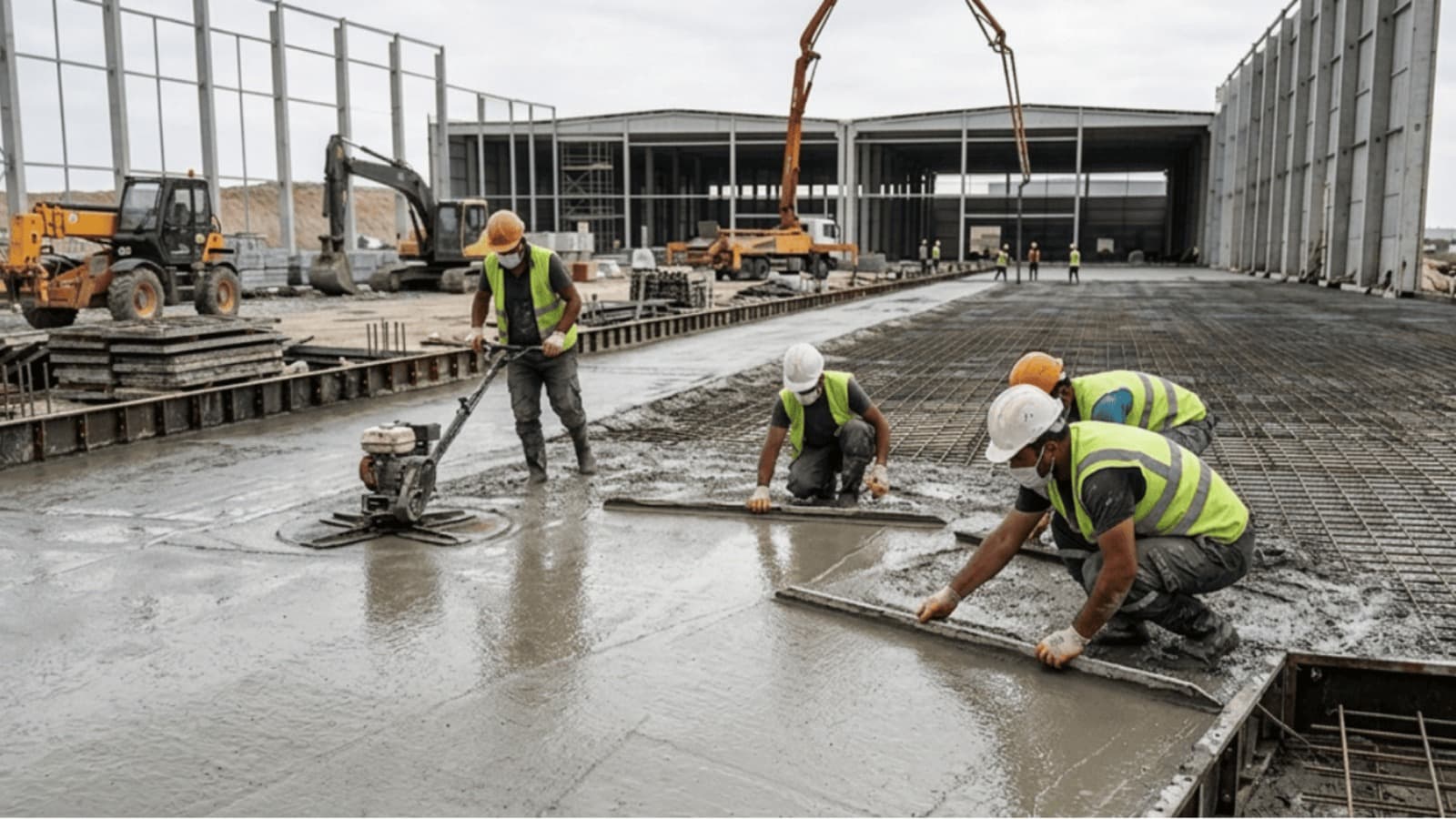 Çekmeköy Saha Beton Uygulama